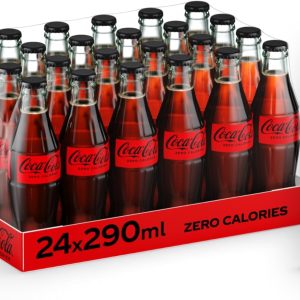 Coca Cola Zero Carbonated Drink NRB 24x290ml