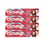 Close Up Paste Red Toothpaste, 75ml x 4