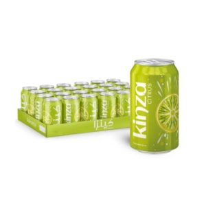 Kinza Citrus Carbonated Soft Drink Tin 24 x 320ml