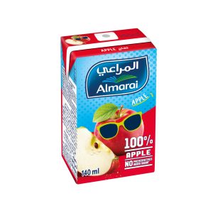 Al Marai 100% Apple Juice 140ml x (3x6)