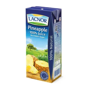 Lacnor Pineapple Juice 180ml x 4 x 8