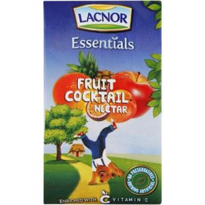 Lacnor Essentials Fruit Cocktail Juice 125 ml x 6