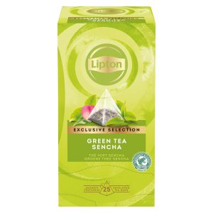 Lipton Exclusive Selection Green Tea Sencha, 25 Pyramid Tea Bags