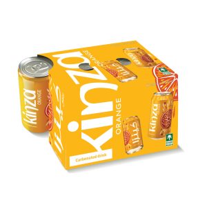 Kinza Orange Soft Drink 360ml x 6