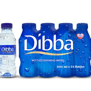 Dibba Bottled Drinking Water Shrink Pack  200ml x 24