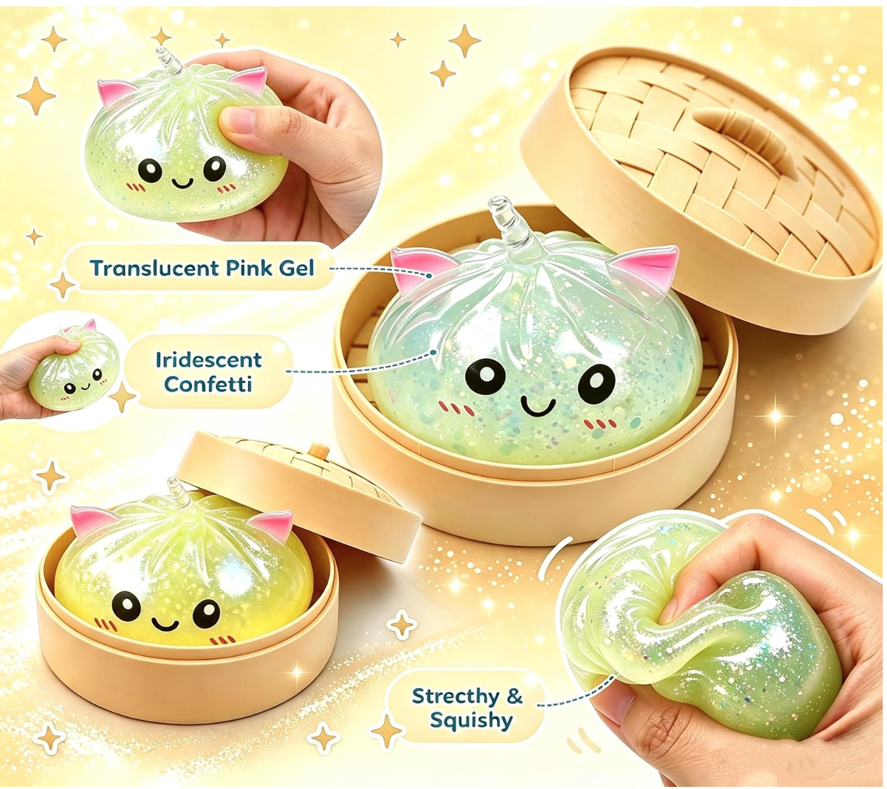 Dumpling Squishy - Medium 04