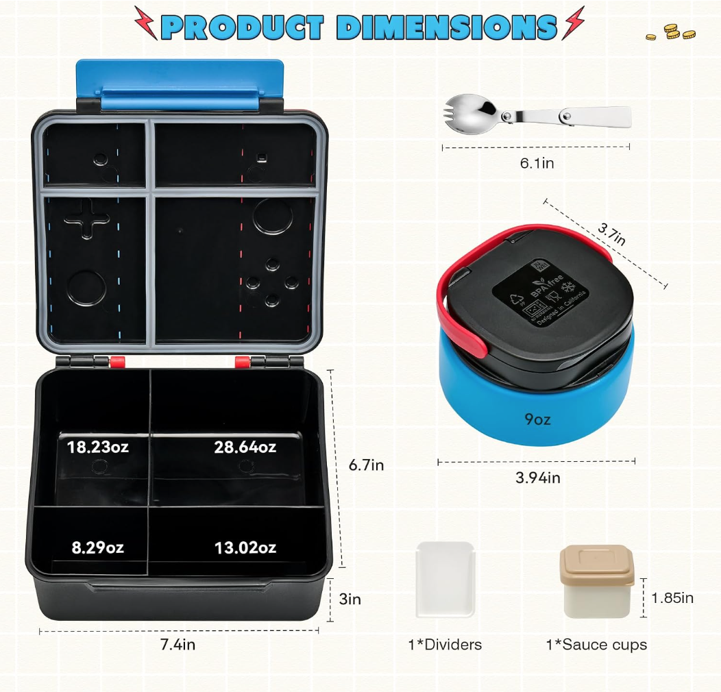 Bento Game Lunch Box-04