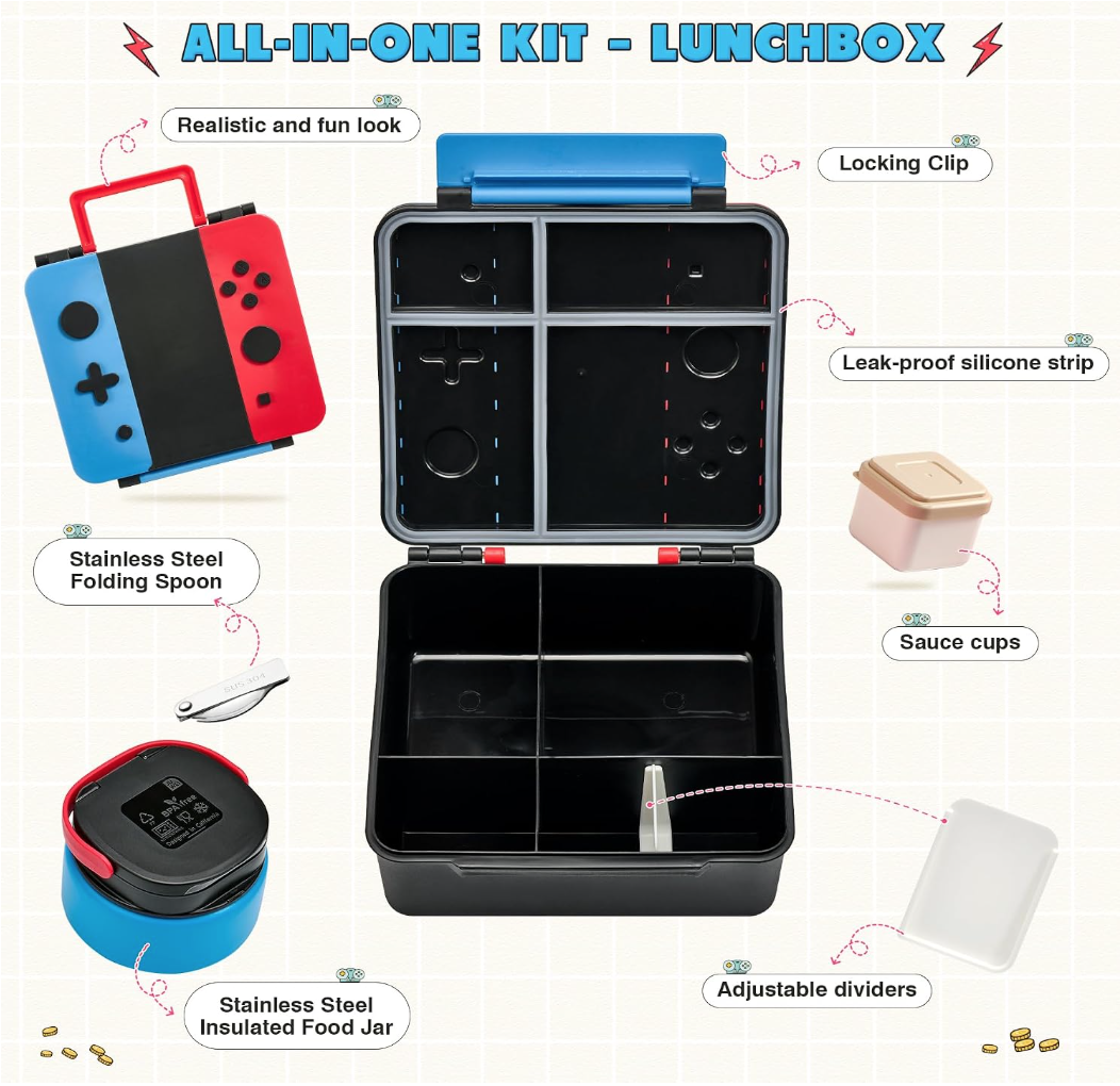 Bento Game Lunch Box-02